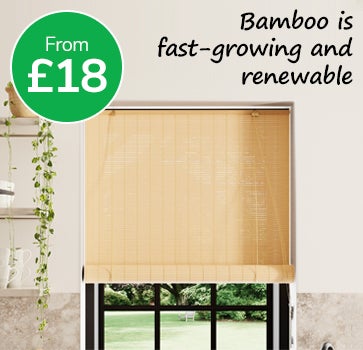 Bamboo Natural Roller Blind